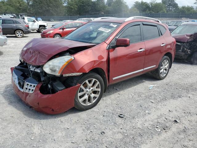 NISSAN ROGUE S 2013 with VIN JN8AS5MT7DW006045 - Photo from auction