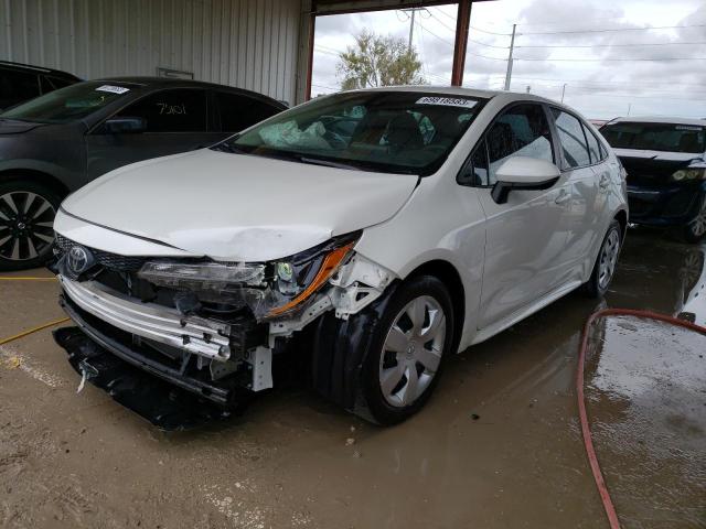 TOYOTA COROLLA LE 2020 with VIN 5YFEPRAE4LP120992 - Photo from auction