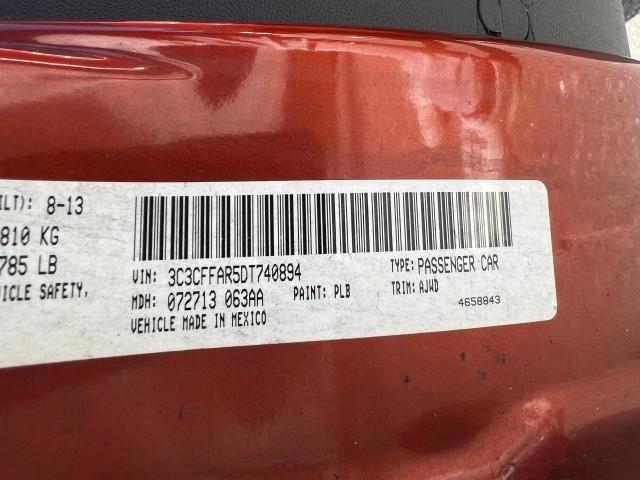 Photo 10 from auction – 2013 FIAT 500 POP with VIN 3C3CFFAR5DT740894
