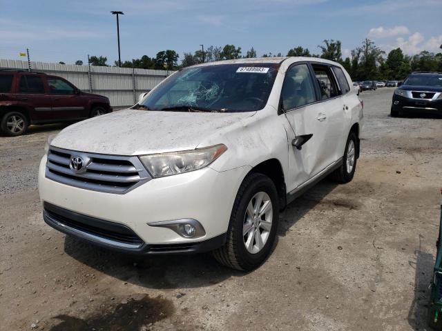 TOYOTA HIGHLANDER 2012 with VIN 5TDBK3EH7CS142351 - Photo from auction