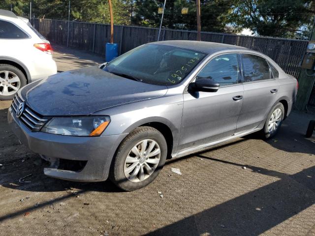 VOLKSWAGEN PASSAT S 2015 with VIN 1VWAT7A37FC040321 - Photo from auction