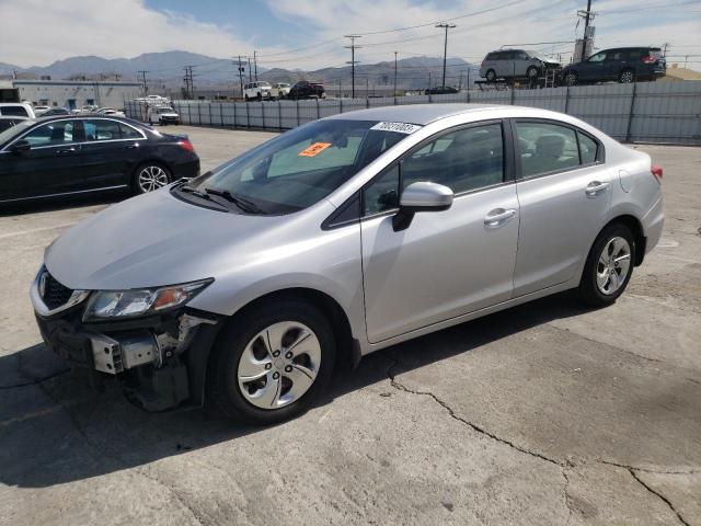 HONDA CIVIC LX 2015 with VIN 19XFB2F51FE268140 - Photo from auction