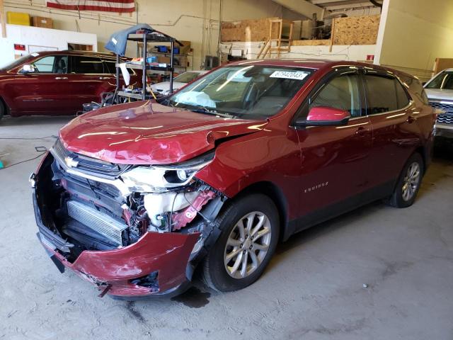 CHEVROLET EQUINOX LT 2018 with VIN 3GNAXJEV6JS575165 - Photo from auction