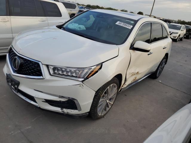 ACURA MDX TECHNO 2017 with VIN 5J8YD4H5XHL002204 - Photo from auction