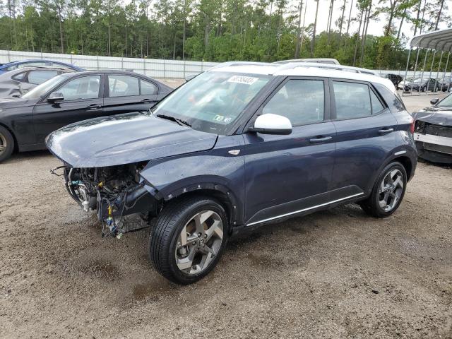 HYUNDAI VENUE SEL 2022 with VIN KMHRC8A30NU183532 - Photo from auction