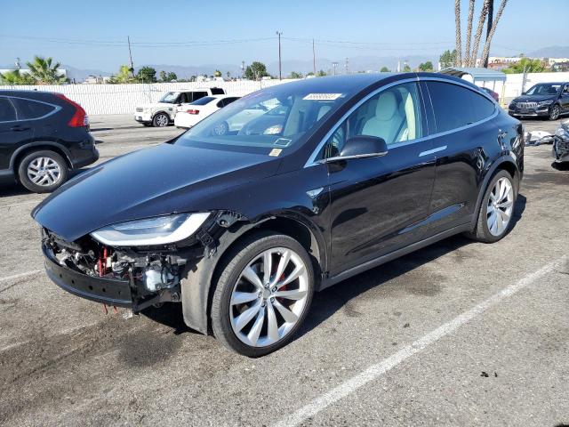 TESLA MODEL X 2016 with VIN 5YJXCAE45GFS00147 - Photo from auction