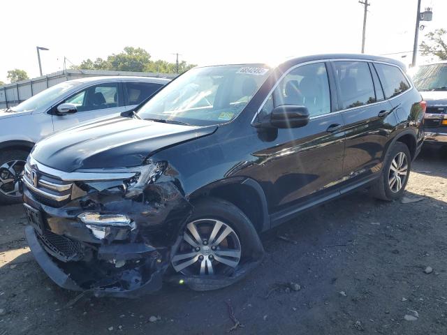HONDA PILOT EX 2016 with VIN 5FNYF6H35GB122853 - Photo from auction