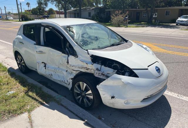 NISSAN LEAF S 2017 with VIN 1N4BZ0CP4HC308960 - Photo from auction
