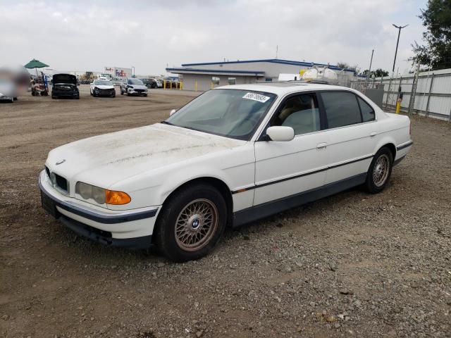 BMW 740 IL 1999 with VIN WBAGH8336XDP05185 - Photo from auction