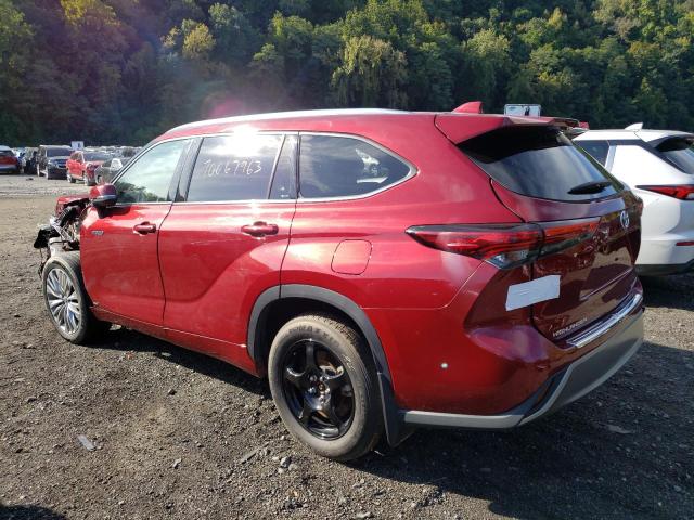 Photo 2 from auction – 2021 TOYOTA HIGHLANDER with VIN 5TDEBRCH5MS018826