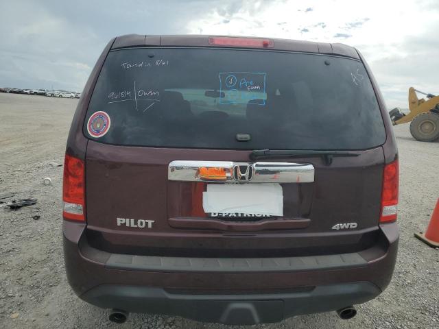 Photo 6 from auction – 2012 HONDA PILOT EXL with VIN 5FNYF4H57CB015965