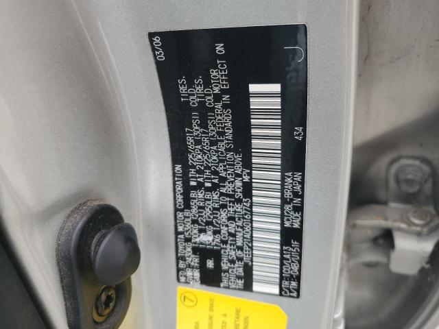 Фото 14 с аукциона – 2006 TOYOTA HIGHLANDER с VIN JTEEP21A060167743
