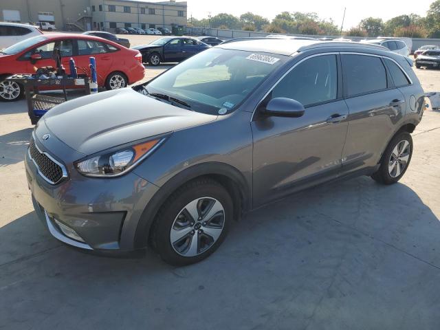 KIA NIRO FE 2018 with VIN KNDCB3LC3J5125089 - Photo from auction