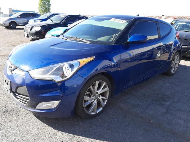 HYUNDAI VELOSTER 2017 with VIN KMHTC6AD1HU305337 - Photo from auction