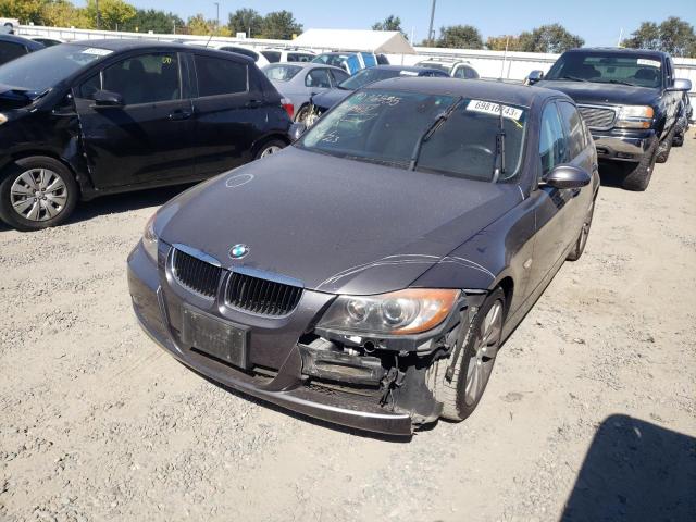 BMW 328 I 2007 with VIN WBAVA37507NL12674 - Photo from auction