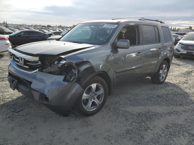 HONDA PILOT EXL 2013 with VIN 5FNYF4H55DB019854 - Photo from auction