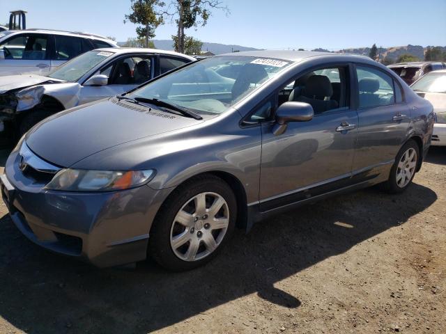 HONDA CIVIC LX 2011 with VIN 19XFA1F55BE006211 - Photo from auction
