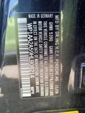 Photo 14 from auction – 2017 PORSCHE MACAN with VIN WP1AA2A59HLB08214