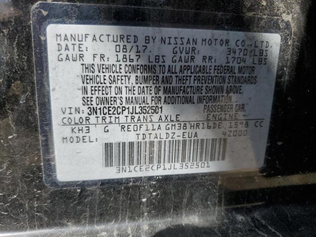 Photo 14 from auction – 2018 NISSAN VERSA NOTE with VIN 3N1CE2CP1JL352501