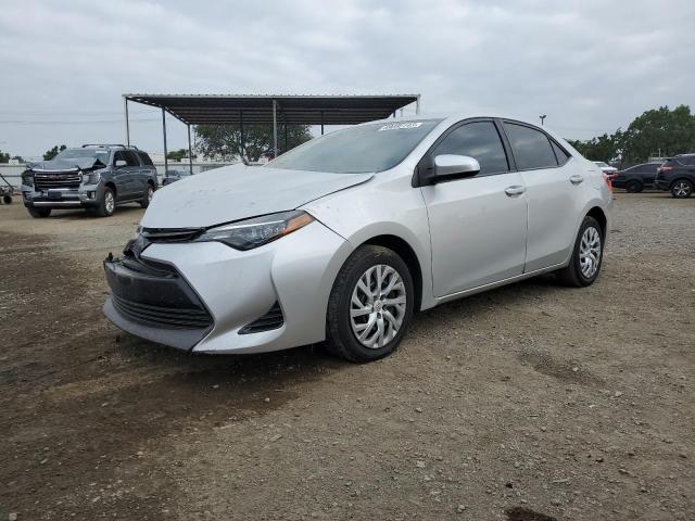 TOYOTA COROLLA L 2018 with VIN 5YFBURHE7JP831987 - Photo from auction