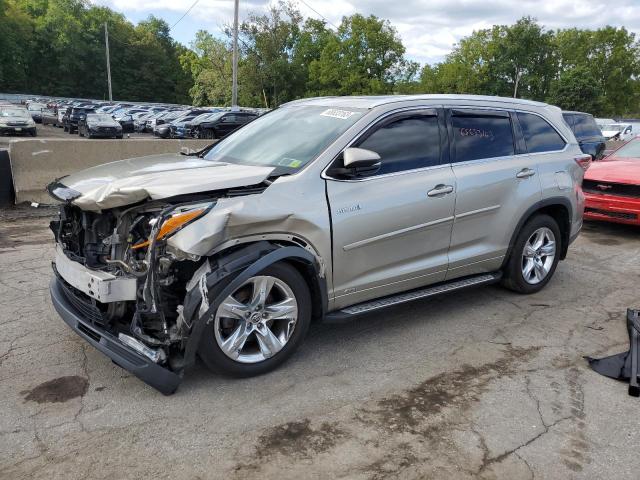 TOYOTA HIGHLANDER 2016 with VIN 5TDDCRFH8GS013967 - Photo from auction