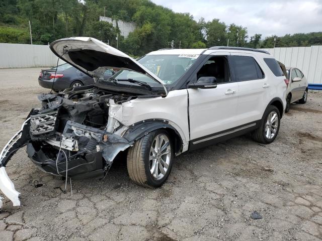 FORD EXPLORER X 2018 with VIN 1FM5K8D83JGA77853 - Photo from auction
