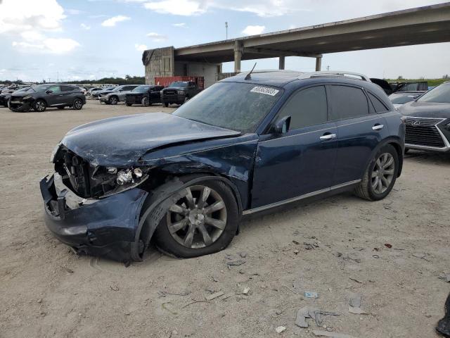 INFINITI FX35 2006 with VIN JNRAS08WX6X206479 - Photo from auction