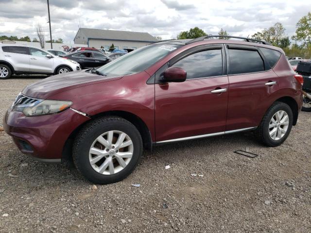 NISSAN MURANO S 2011 with VIN JN8AZ1MW7BW151310 - Photo from auction