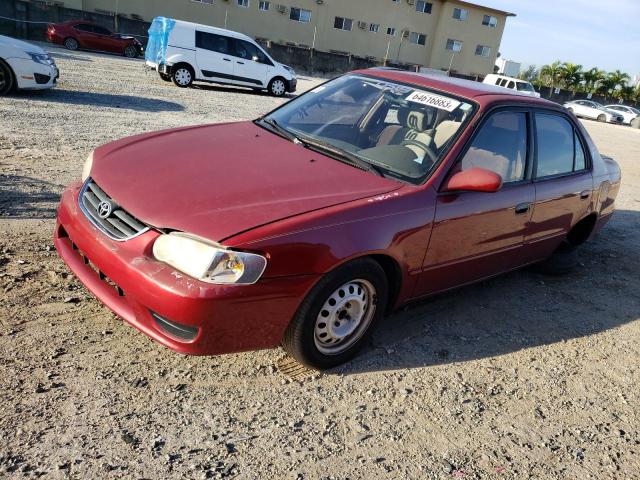 TOYOTA COROLLA CE 2002 with VIN 1NXBR12E02Z613224 - Photo from auction