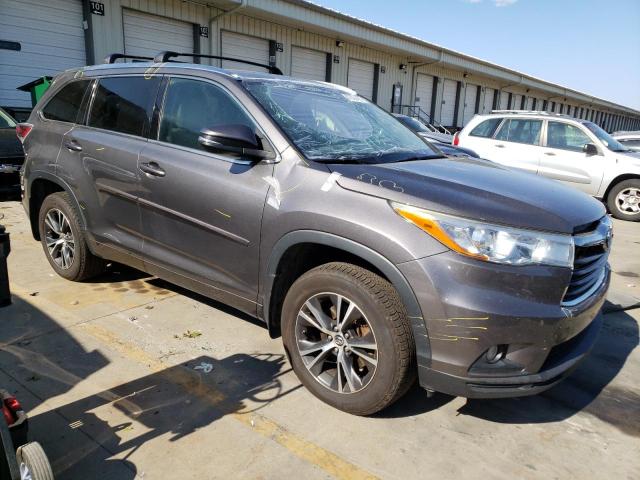 Photo 4 from auction – 2016 TOYOTA HIGHLANDER with VIN 5TDJKRFH8GS502620