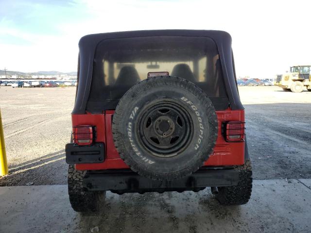 Photo 6 from auction – 2000 JEEP WRANGLER / with VIN 1J4FA29P9YP702351
