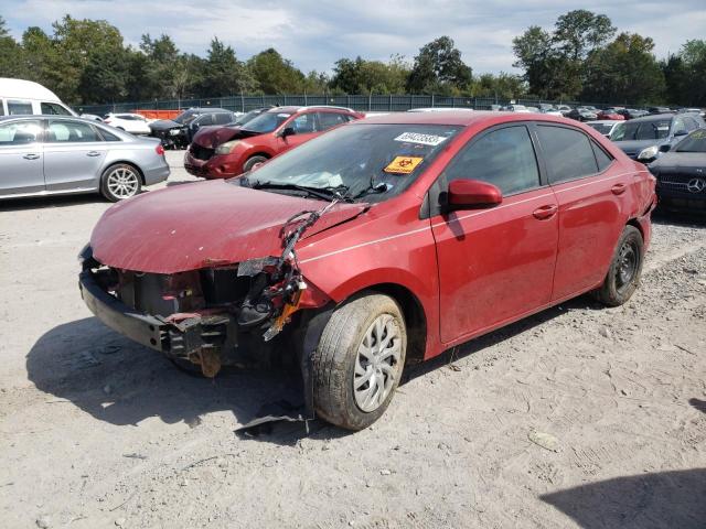 TOYOTA COROLLA L 2018 with VIN 5YFBURHE4JP756620 - Photo from auction