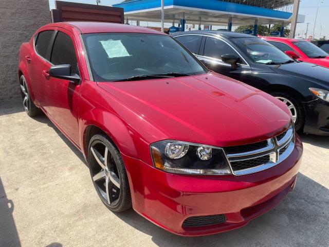 DODGE AVENGER SE 2014 with VIN 1C3CDZAB7EN181053 - Photo from auction