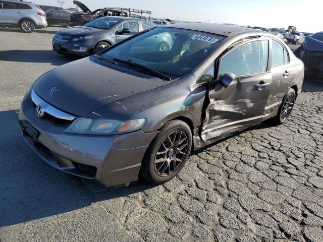 HONDA CIVIC LX 2010 with VIN 19XFA1F55AE030877 - Photo from auction