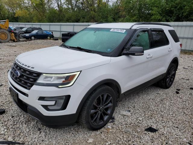 FORD EXPLORER X 2017 with VIN 1FM5K8D84HGB34877 - Photo from auction