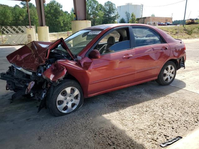 KIA SPECTRA EX 2009 with VIN KNAFE221795655816 - Photo from auction