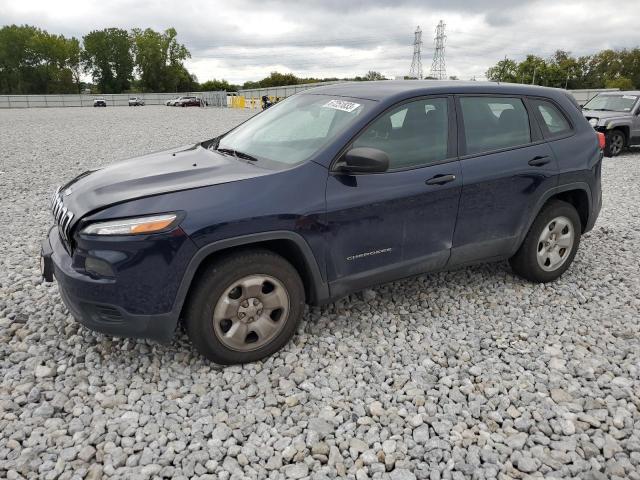 JEEP CHEROKEE 2015 with VIN 1C4PJMAB4FW620133 - Photo from auction