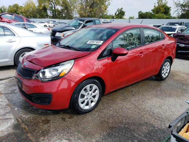 KIA RIO LX 2015 with VIN KNADM4A33F6427259 - Photo from auction
