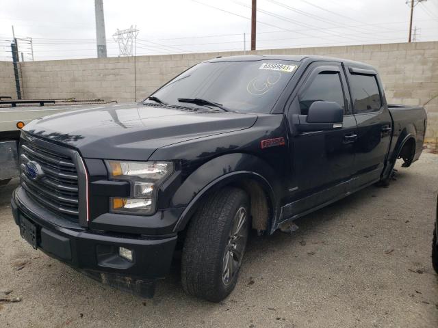 FORD F150 SUPER 2017 with VIN 1FTEW1CP8HFB22374 - Photo from auction