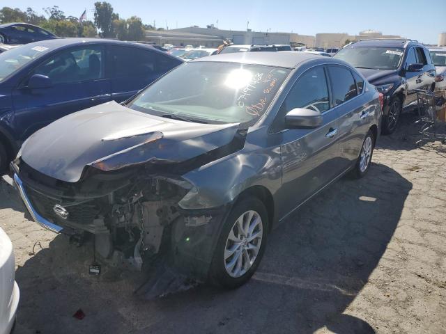 NISSAN SENTRA S 2018 with VIN 3N1AB7AP1JY271842 - Photo from auction