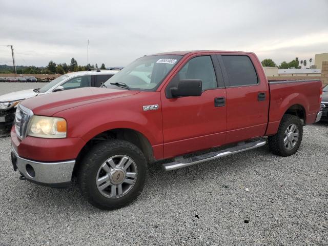 FORD F150 SUPER 2008 with VIN 1FTPW145X8KC54730 - Photo from auction