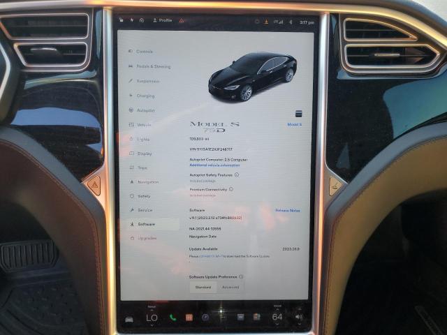 Photo 9 from auction – 2018 TESLA MODEL S with VIN 5YJSA1E2XJF248717