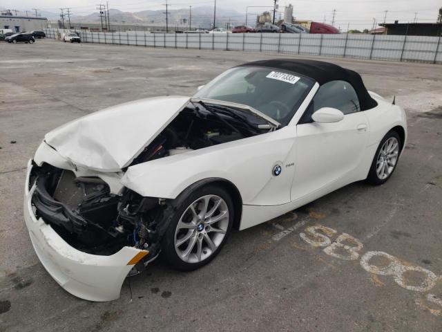 BMW Z4 3.0 2008 with VIN 4USBU33578LW74639 - Photo from auction