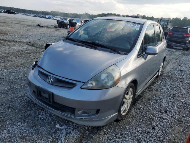HONDA FIT S 2007 with VIN JHMGD38667S042201 - Photo from auction