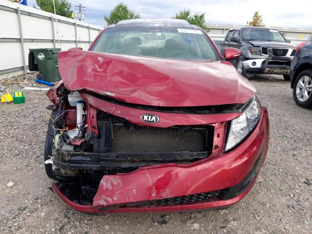 Photo 5 from auction – 2013 KIA OPTIMA EX with VIN 5XXGN4A76DG245666