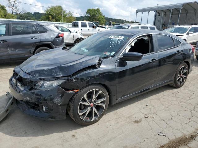 Photo 1 from auction – 2018 HONDA CIVIC LX with VIN 19XFC2F56JE020102