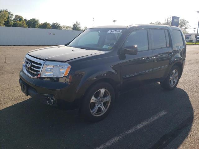 HONDA PILOT EXL 2014 with VIN 5FNYF4H5XEB049739 - Photo from auction
