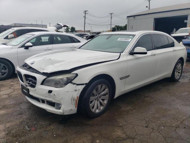 BMW 750LI 2011 with VIN WBAKC8C50BC431524 - Photo from auction