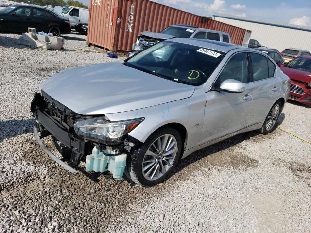 Photo 1 from auction – 2019 INFINITI Q50 LUXE with VIN JN1EV7AP1KM510223