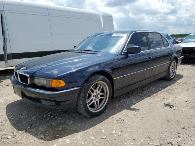 BMW 740 IL 2000 with VIN WBAGH834XYDP14353 - Photo from auction